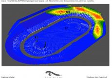Simulation de la diffusion du Vélodrome de Saint Quentin en Yvelines