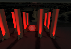 Simulation 3D Alerte Rouge